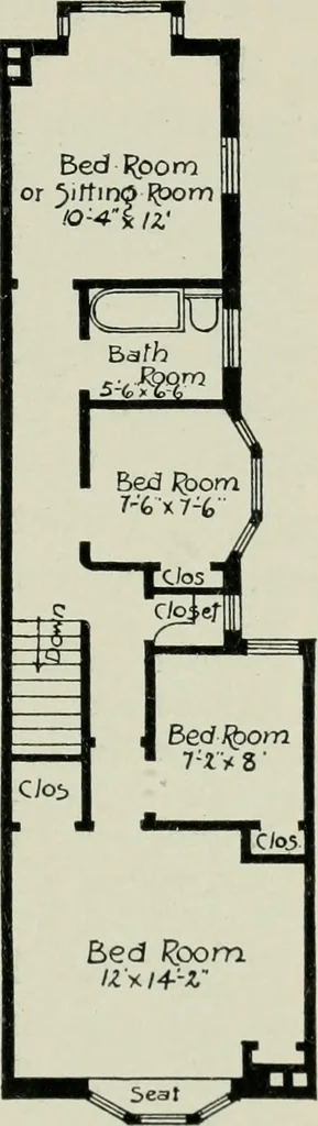 An illustration from Model houses for little money, 1904, leaf 62