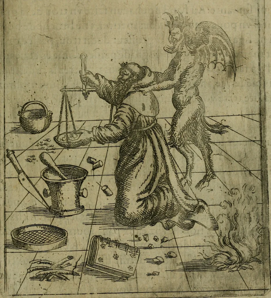 An illustration from Modelles, artifices de fev, et divers instrvmes de gverre : avec les moyes de s'en prevaloir : pour assieger, battre, surprendre, et deffendre toutes places : vtiles et necessaires a touvs cevx qvi fond profession des armes, 1598, leaf 100
