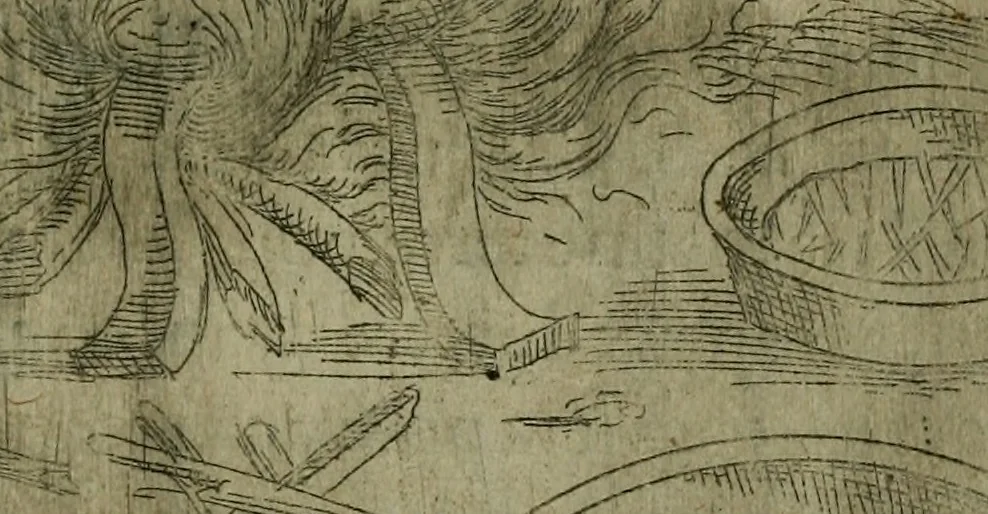 An illustration from Modelles, artifices de fev, et divers instrvmes de gverre : avec les moyes de s'en prevaloir : pour assieger, battre, surprendre, et deffendre toutes places : vtiles et necessaires a touvs cevx qvi fond profession des armes, 1598, leaf 104