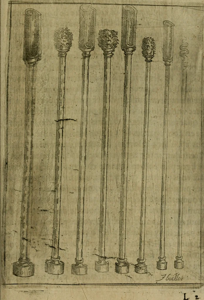 An illustration from Modelles, artifices de fev, et divers instrvmes de gverre : avec les moyes de s'en prevaloir : pour assieger, battre, surprendre, et deffendre toutes places : vtiles et necessaires a touvs cevx qvi fond profession des armes, 1598, leaf 130
