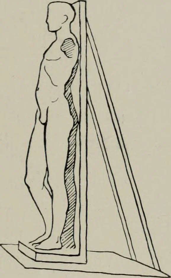 An illustration from Modelling; a guide for teachers and students, 1902, leaf 28