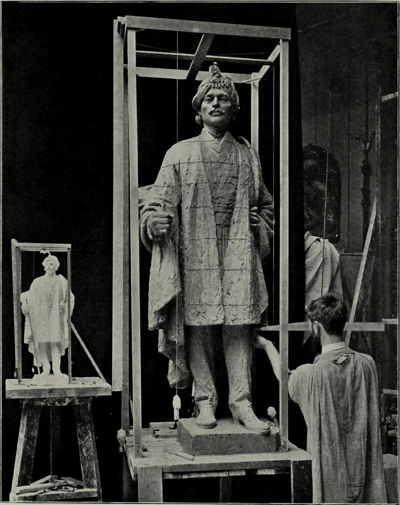 An illustration from Modelling; a guide for teachers and students, 1902, leaf 154