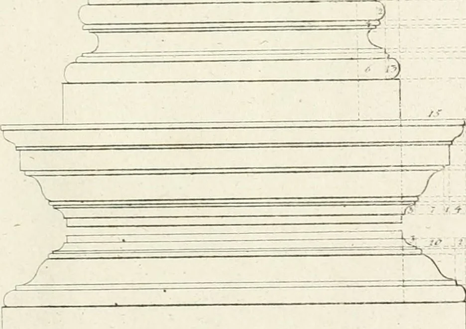 An illustration from Modell- und Zeichnungsbuch für Ebenisten, Tischer, Tapezirer und Stuhlmacher : und sonst für jeden Liebhaber des guten Geschmacks bey Möblirung und Einrichtung der Putz- und Prachtzimmer, 1794, leaf 318
