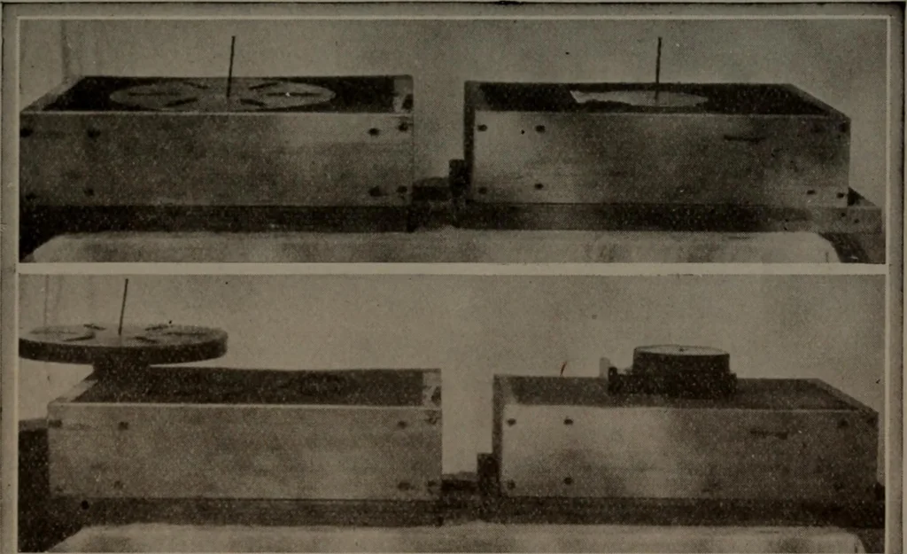 An illustration from Model making; including workshop practice, design and construction of models, a practical treatise for the amateur and professional mechanic .., 1919, leaf 106