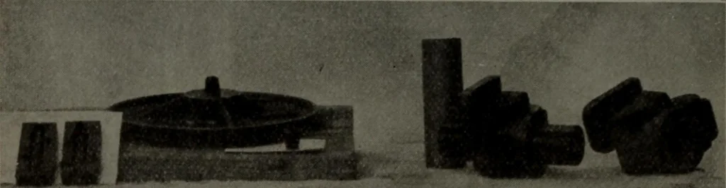 An illustration from Model making; including workshop practice, design and construction of models, a practical treatise for the amateur and professional mechanic .., 1919, leaf 107