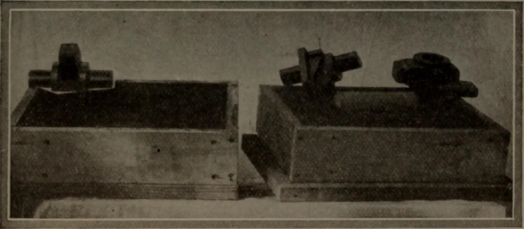 An illustration from Model making; including workshop practice, design and construction of models, a practical treatise for the amateur and professional mechanic .., 1919, leaf 108