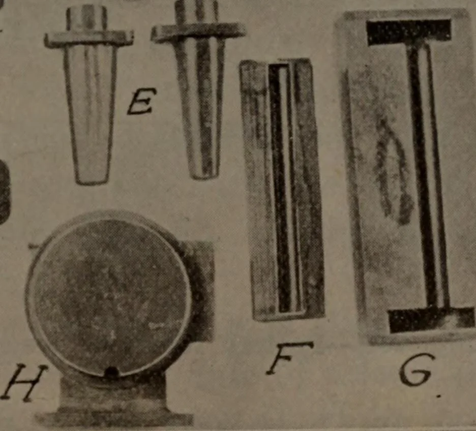 An illustration from Model making; including workshop practice, design and construction of models, a practical treatise for the amateur and professional mechanic .., 1919, leaf 110