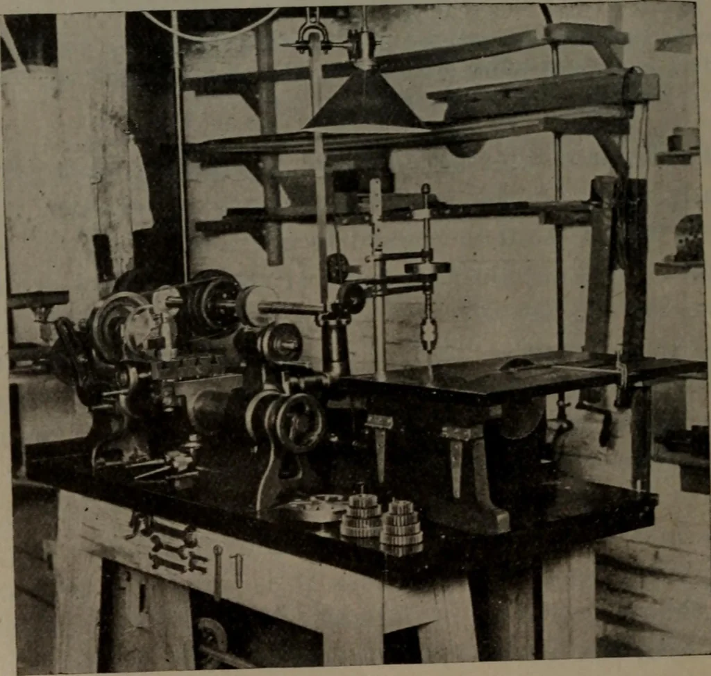 An illustration from Model making; including workshop practice, design and construction of models, a practical treatise for the amateur and professional mechanic .., 1919, leaf 19
