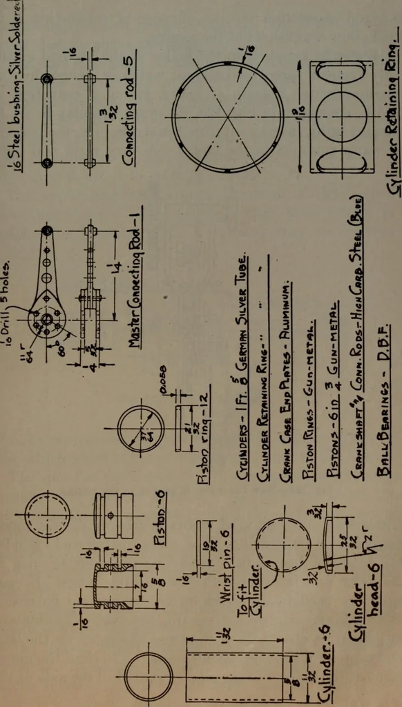 An illustration from Model making; including workshop practice, design and construction of models, a practical treatise for the amateur and professional mechanic .., 1919, leaf 194