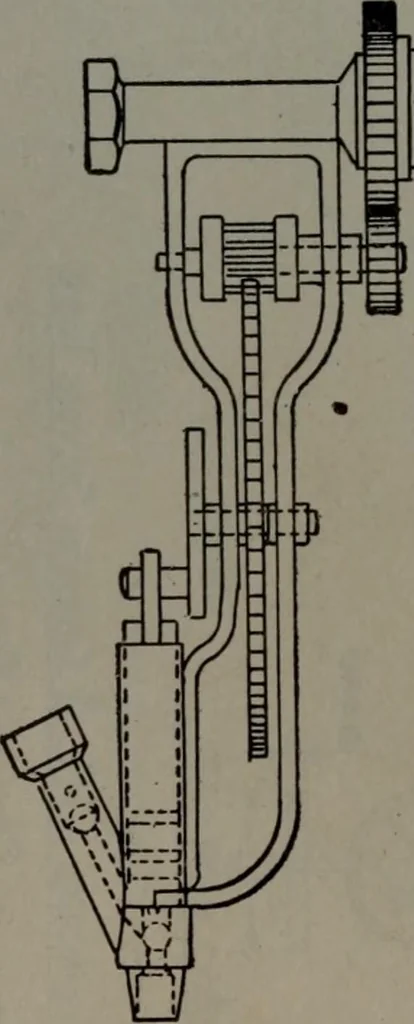 An illustration from Model making; including workshop practice, design and construction of models, a practical treatise for the amateur and professional mechanic .., 1919, leaf 195