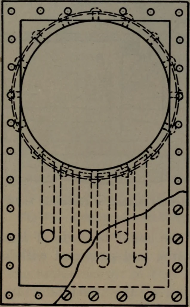 An illustration from Model making; including workshop practice, design and construction of models, a practical treatise for the amateur and professional mechanic .., 1919, leaf 226