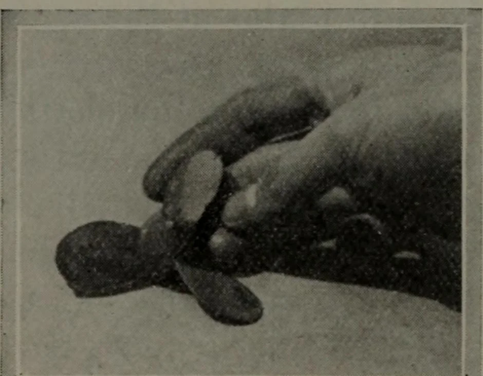 An illustration from Model making; including workshop practice, design and construction of models, a practical treatise for the amateur and professional mechanic .., 1919, leaf 299