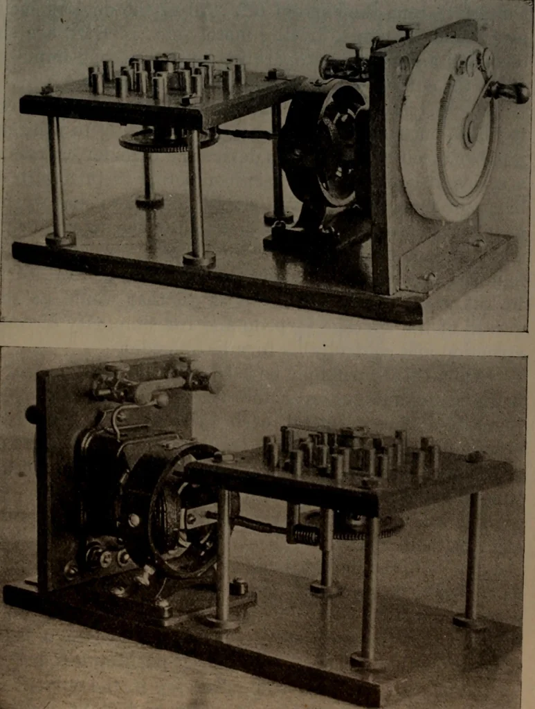 An illustration from Model making; including workshop practice, design and construction of models, a practical treatise for the amateur and professional mechanic .., 1919, leaf 310