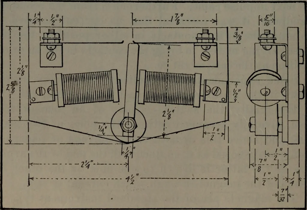 An illustration from Model making; including workshop practice, design and construction of models, a practical treatise for the amateur and professional mechanic .., 1919, leaf 315