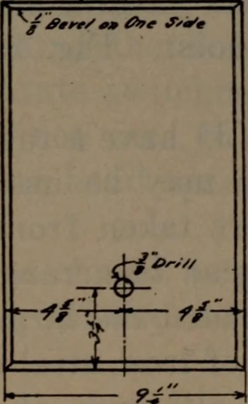 An illustration from Model making; including workshop practice, design and construction of models, a practical treatise for the amateur and professional mechanic .., 1919, leaf 330