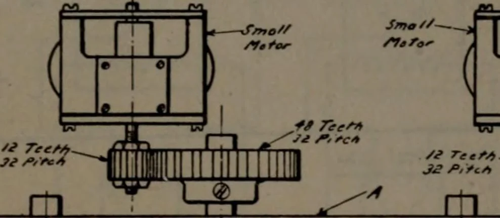 An illustration from Model making; including workshop practice, design and construction of models, a practical treatise for the amateur and professional mechanic .., 1919, leaf 334