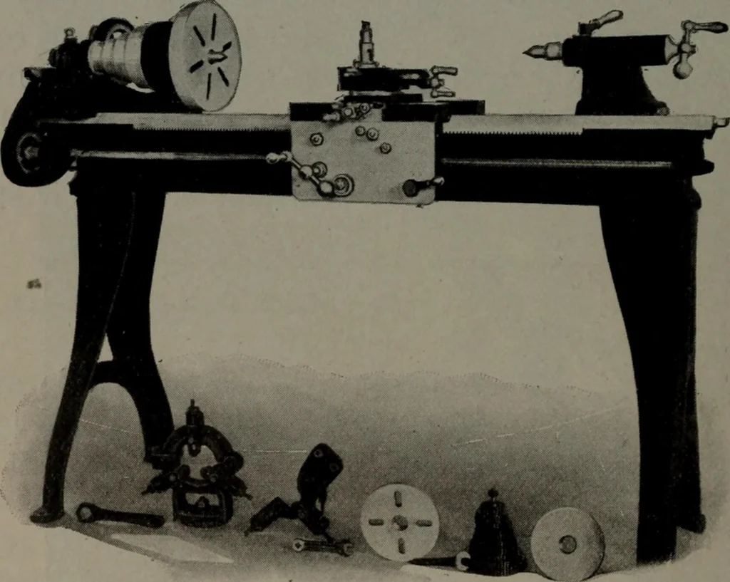 An illustration from Model making; including workshop practice, design and construction of models, a practical treatise for the amateur and professional mechanic .., 1919, leaf 41