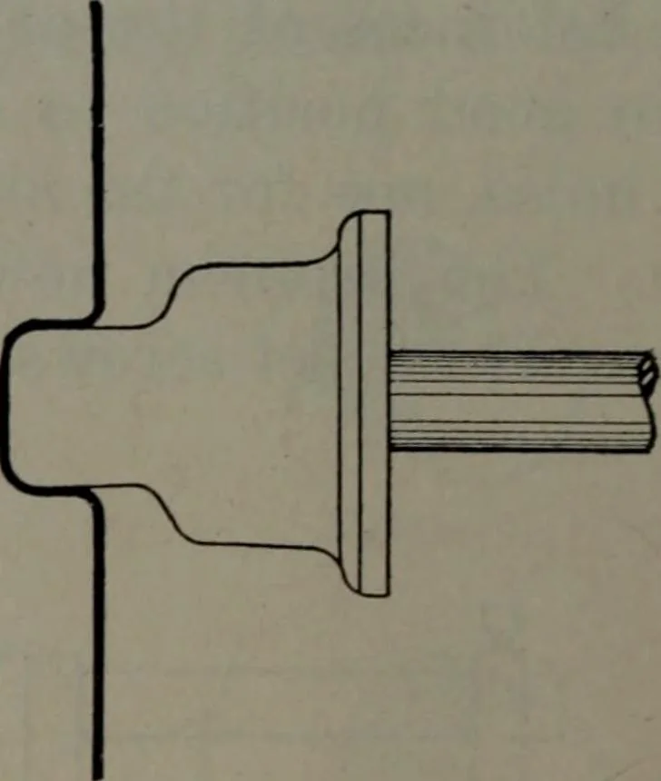 An illustration from Model making; including workshop practice, design and construction of models, a practical treatise for the amateur and professional mechanic .., 1919, leaf 45