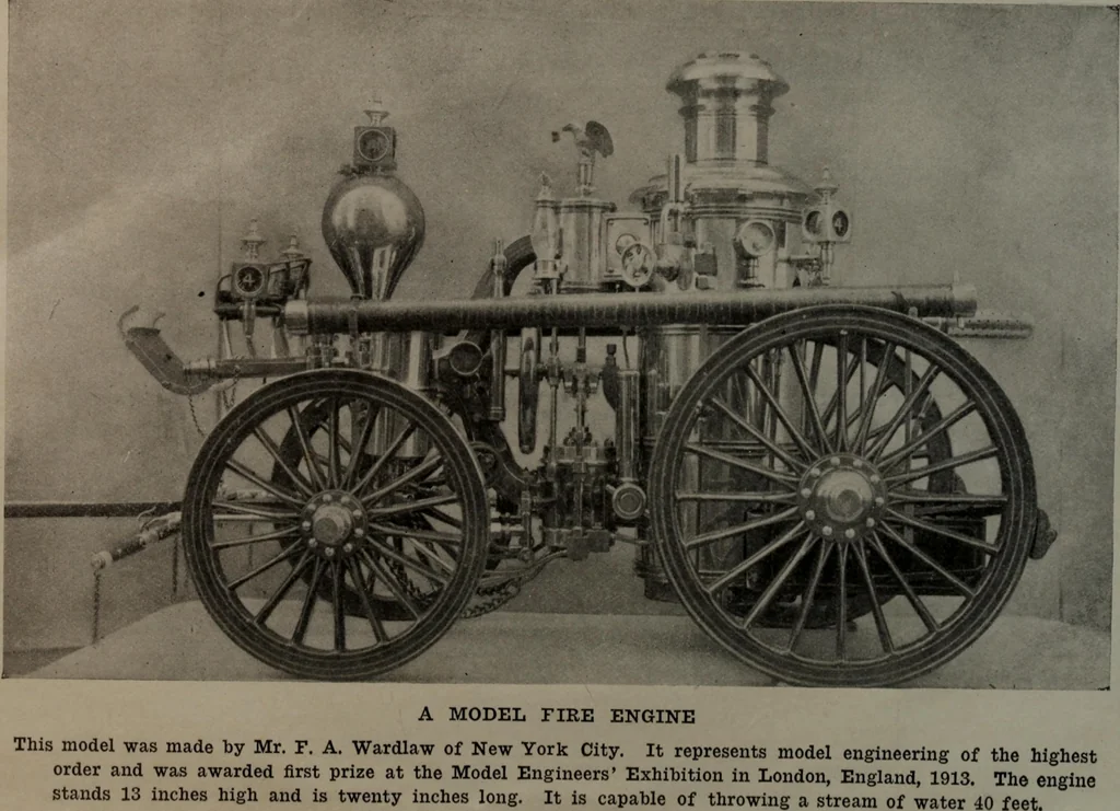 An illustration from Model making; including workshop practice, design and construction of models, a practical treatise for the amateur and professional mechanic .., 1919, leaf 5