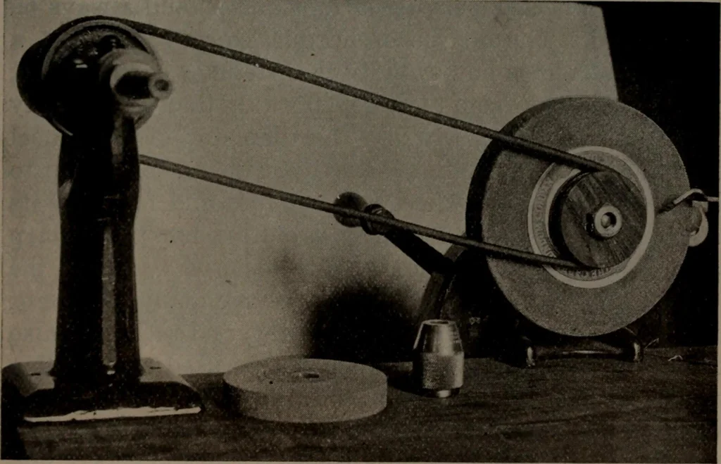 An illustration from Model making; including workshop practice, design and construction of models, a practical treatise for the amateur and professional mechanic .., 1919, leaf 98