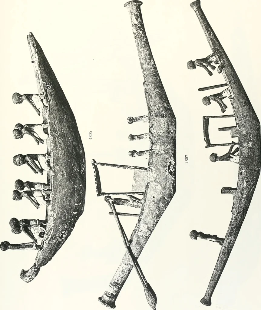 An illustration from Models of ships and boats, 1913, leaf 214