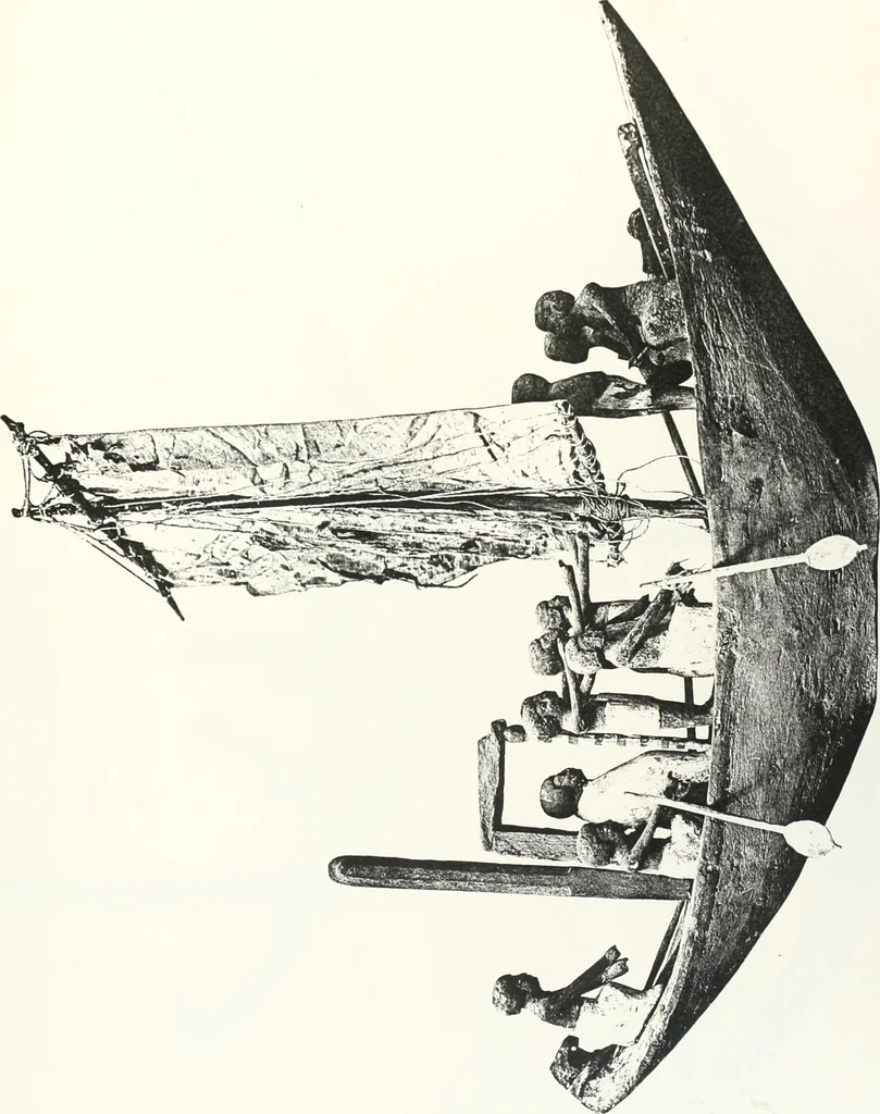 An illustration from Models of ships and boats, 1913, leaf 220