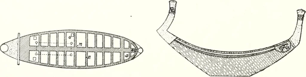 An illustration from Models of ships and boats, 1913, leaf 53