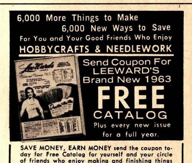An illustration from Modern Needlecraft No. 41 (Spring Summer 1963), 1963, leaf 94