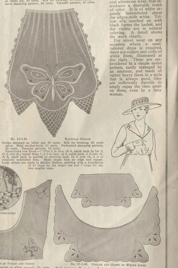 An illustration from The Modern Priscilla (January, 1917), 1917, leaf 22