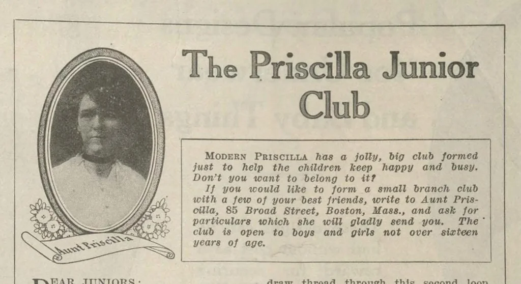 An illustration from The Modern Priscilla (January, 1917), 1917, leaf 35