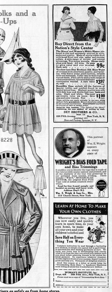 An illustration from The Modern Priscilla (April 1917) [Incomplete], 1917, leaf 28