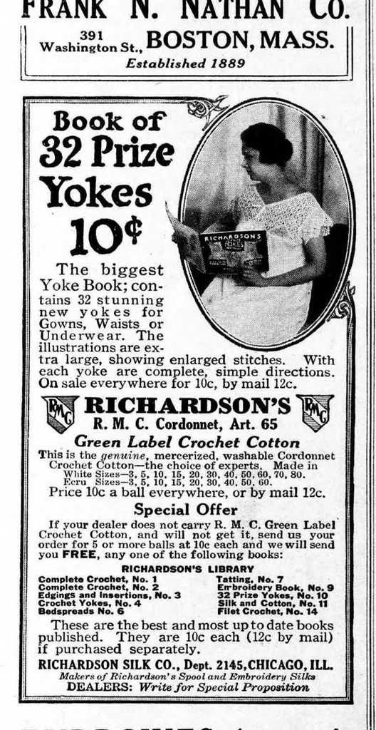 An illustration from The Modern Priscilla (May 1917), 1917, leaf 22