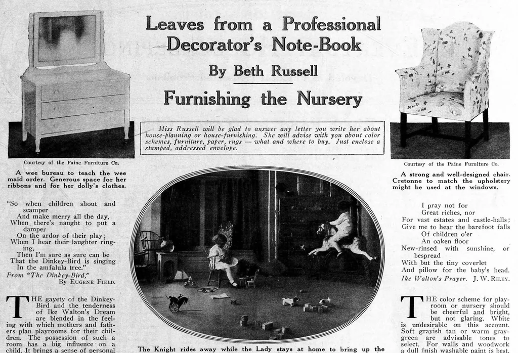 An illustration from The Modern Priscilla (May 1917), 1917, leaf 33