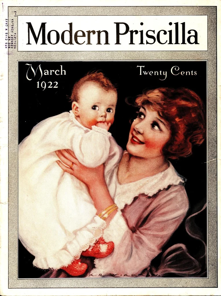 An illustration from The Modern Priscilla (March 1922) [Incomplete], 1922, leaf 0