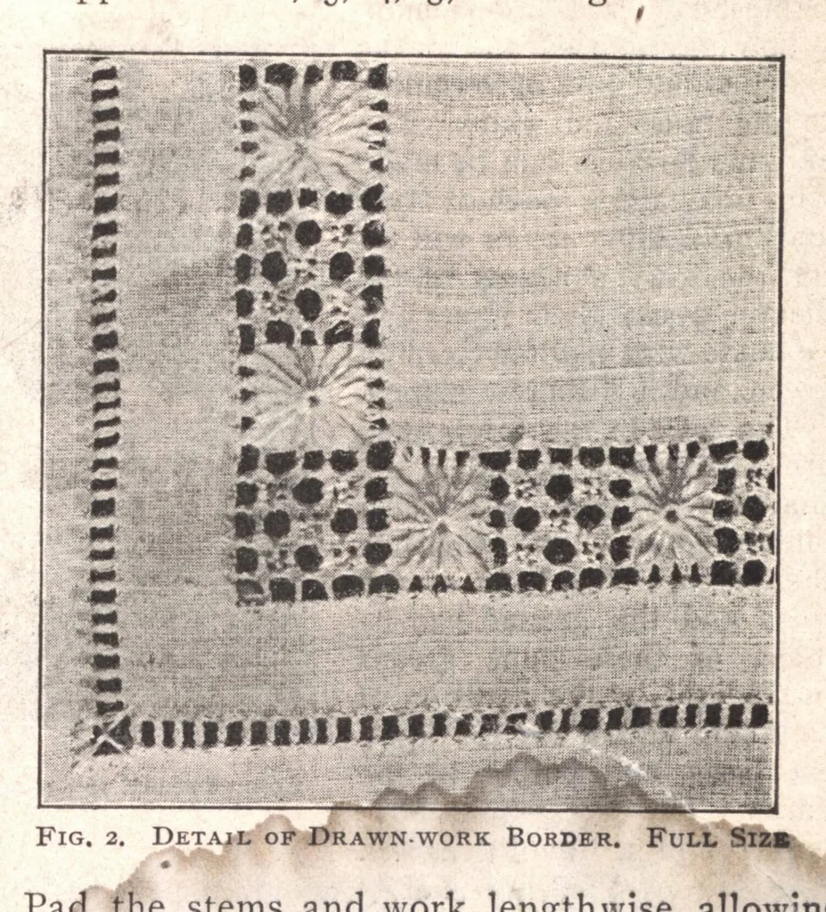 An illustration from The Modern Priscilla [partial] (October, 1907), 1907, leaf 8