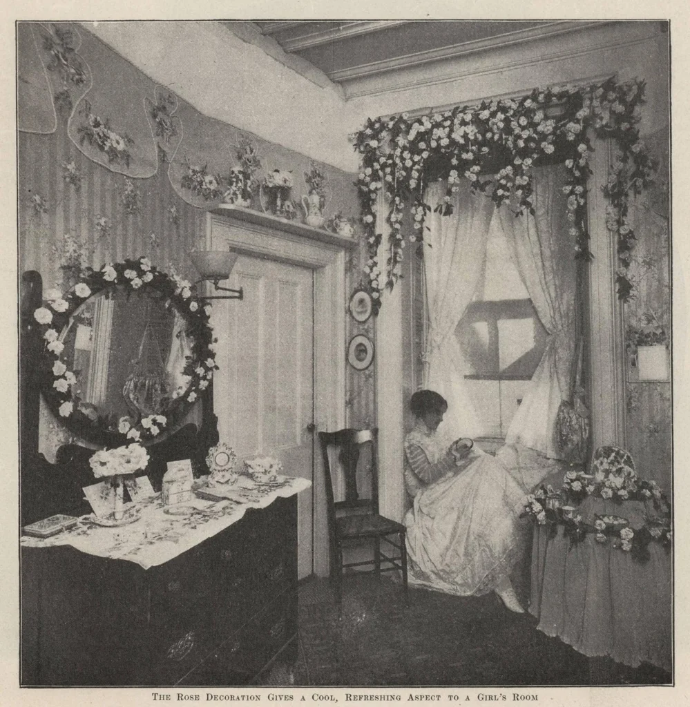 An illustration from The Modern Priscilla [partial] (June, 1910), 1910, leaf 5