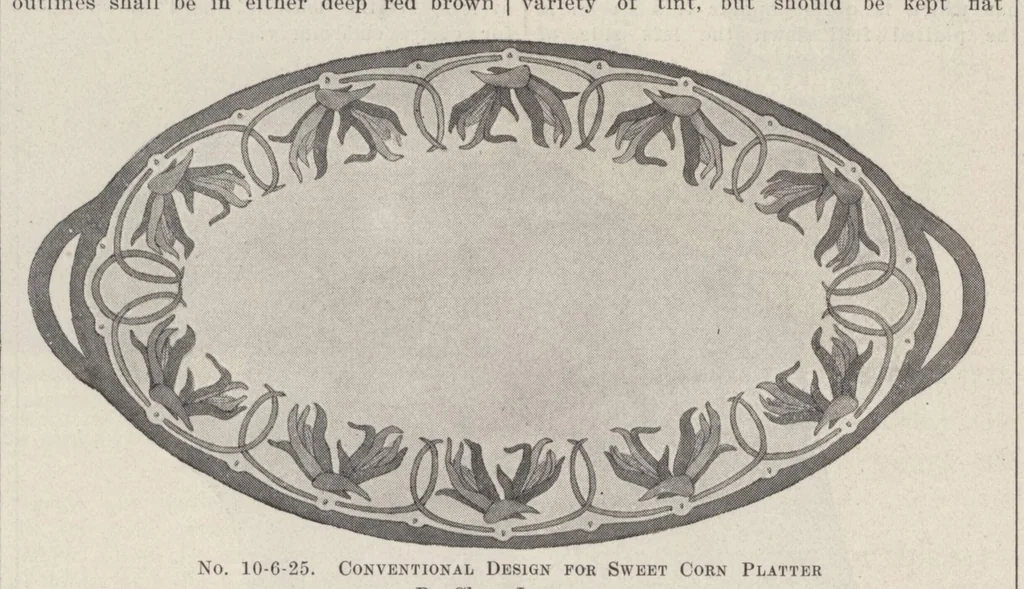 An illustration from The Modern Priscilla [partial] (June, 1910), 1910, leaf 8