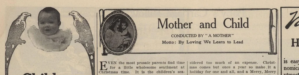 An illustration from The Modern Priscilla (December, 1910), 1910, leaf 41