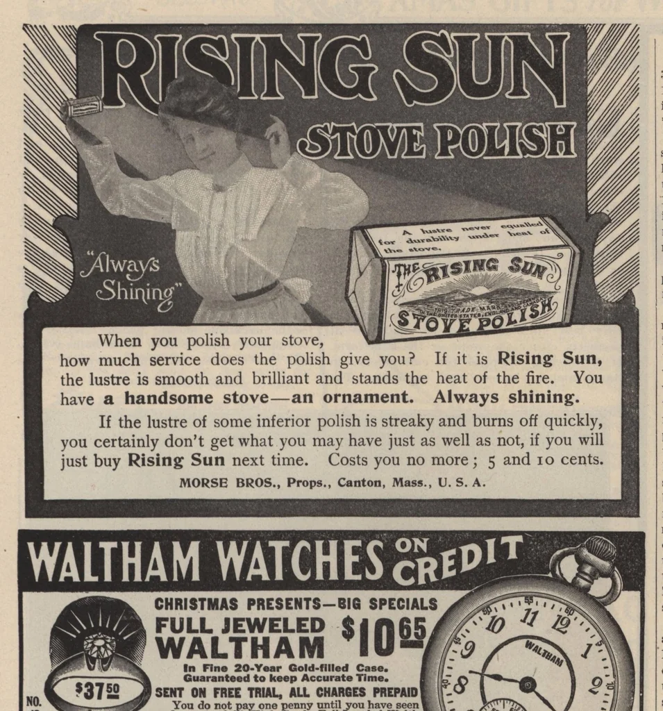 An illustration from The Modern Priscilla (December, 1910), 1910, leaf 46
