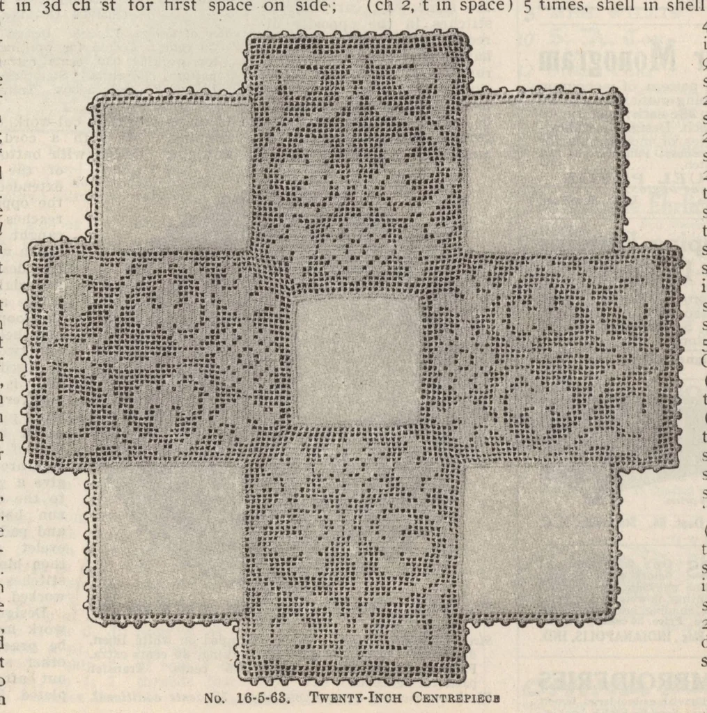 An illustration from The Modern Priscilla (May, 1916), 1916, leaf 19