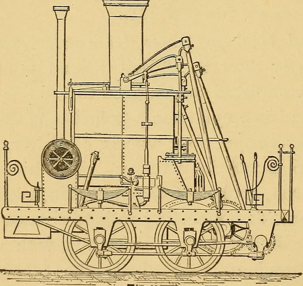 An illustration from Modern American locomotive engines; their design, construction and management. A practical work for practical men, 1883, leaf 103