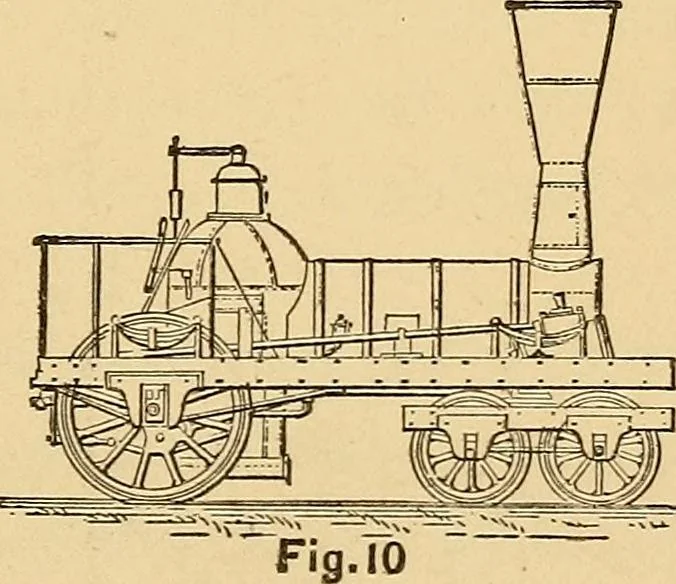 An illustration from Modern American locomotive engines; their design, construction and management. A practical work for practical men, 1883, leaf 104