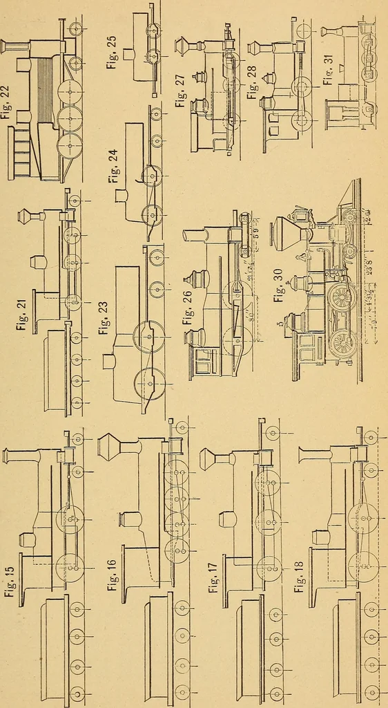 An illustration from Modern American locomotive engines; their design, construction and management. A practical work for practical men, 1883, leaf 130