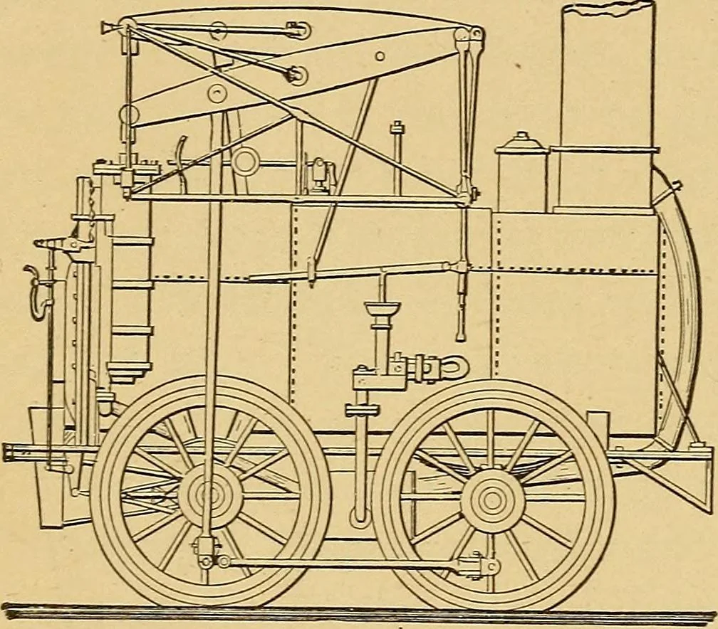 An illustration from Modern American locomotive engines; their design, construction and management. A practical work for practical men, 1883, leaf 93
