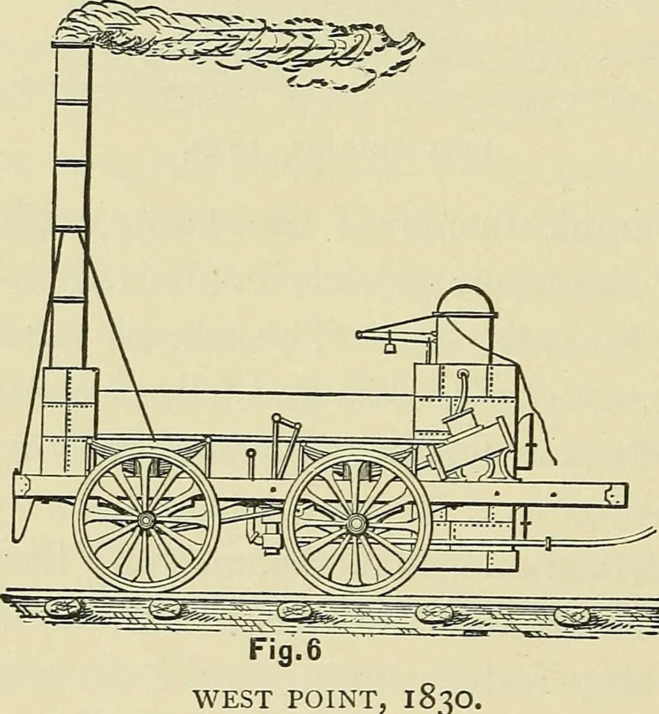 An illustration from Modern American locomotive engines; their design, construction and management. A practical work for practical men, 1883, leaf 101