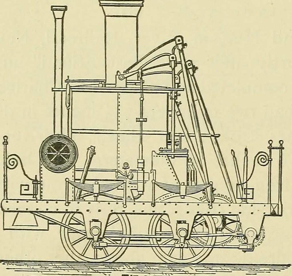 An illustration from Modern American locomotive engines; their design, construction and management. A practical work for practical men, 1883, leaf 103