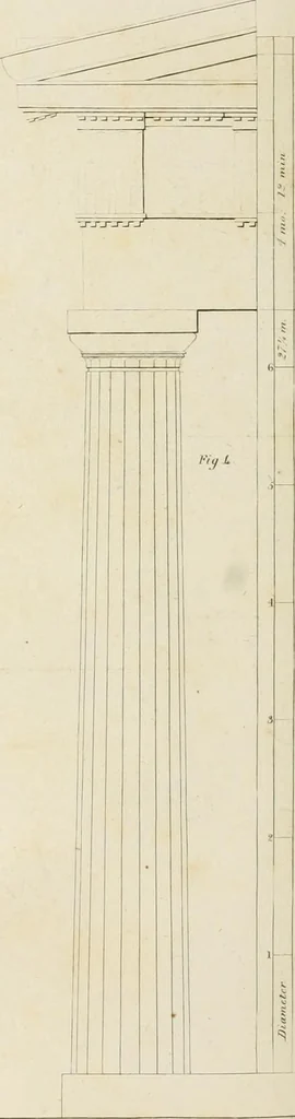 An illustration from The modern architect : or, Every carpenter his own master ; embracing plans, elevations, specifications, framing, etc., for private houses, classic dwellings, churches, &c. to which is added a new system of stair-building, 1854, leaf 135