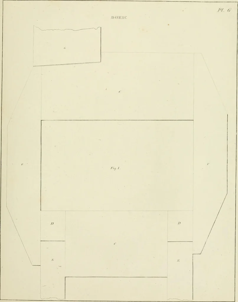 An illustration from The modern architect : or, Every carpenter his own master ; embracing plans, elevations, specifications, framing, etc., for private houses, classic dwellings, churches, &c. to which is added a new system of stair-building, 1854, leaf 146