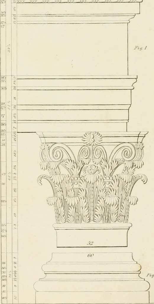An illustration from The modern architect : or, Every carpenter his own master ; embracing plans, elevations, specifications, framing, etc., for private houses, classic dwellings, churches, &c. to which is added a new system of stair-building, 1854, leaf 221