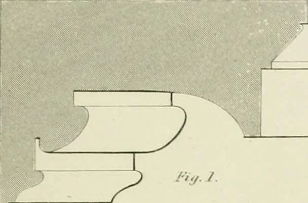 An illustration from The modern architect : or, Every carpenter his own master ; embracing plans, elevations, specifications, framing, etc., for private houses, classic dwellings, churches, &c. to which is added a new system of stair-building, 1854, leaf 226